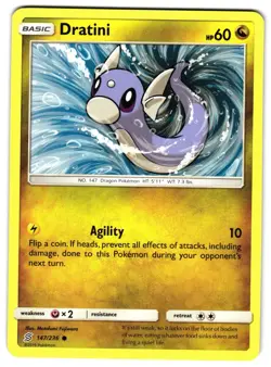 DRATINI 147/236 - NM - UNIFIED MINDS 2019 ENGLISH POKEMON CARD - Image 1