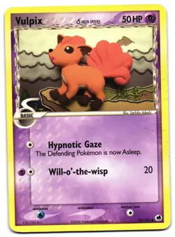 VULPIX 70/101 - HP - EX DRAGON FRONTIERS ENGLISH 2006 POKEMON CARD - Image 2
