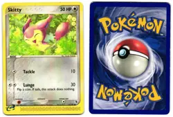 SKITTY 71/109 - HP - EX RUBY & SAPPHIRE ENGLISH 2003 POKEMON CARD - Image 1
