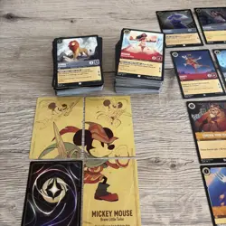 x215 DISNEY LORCANA TCG First Chapter Cards NM - x21 Foil Cards - Image 3