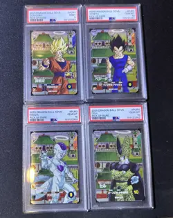 SDV6-PUR Full Complete Graded Set of 4 Dragon Ball Super Divers Trading Card - Image 1