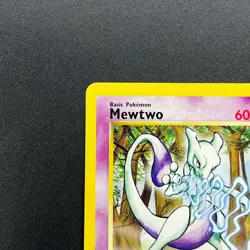 [No Import Duty (US)] Mewtwo 12 JR Stamp Rally Promo 2000 Pokemon Card - Image 3