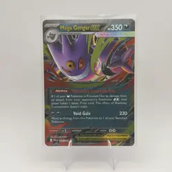Pokemon Card Mega Gengar ex 056/094 Phantasmal Flames Double Rare Near Mint - Image 1