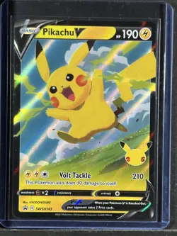 Pikachu V #SWSH143 SWSH: Sword & Shield Promo Cards 250001 - Image 1