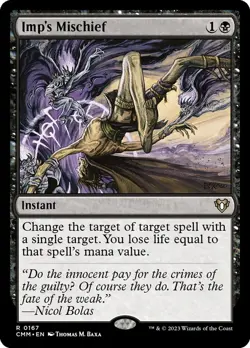 Imp's Mischief CMM-167 EN MTG - Image 1