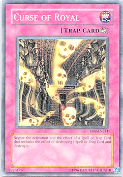 Curse Of Royal DB2-EN241 Yu-Gi-Oh! Card Light Play Unlimited - Image 1