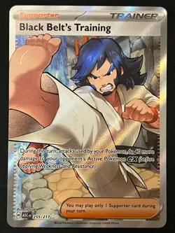Pokemon TCG Black Belt's Training 255/217 Ultra Rare - Ascended Heroes - Mint ✅ - Image 1