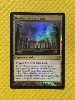Nykthos, Shrine to Nyx Theros Foil #223/249 MTG - Image 1