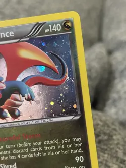 Pokemon TCG - Salamence - 8/20 - Dragon Vault Blister Exclusive - LP Cosmos Holo - Image 3