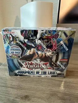 Yugioh Judgment of the Light First Edition Factory Sealed Booster Box - Image 1