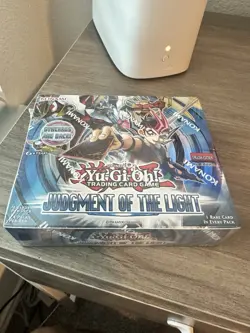 Yugioh Judgment of the Light First Edition Factory Sealed Booster Box - Image 2