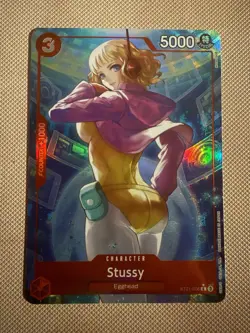 One Piece TCG Stussy ST21-006 Alt Art FOIL - Image 1