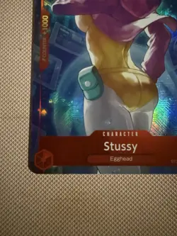 One Piece TCG Stussy ST21-006 Alt Art FOIL - Image 5