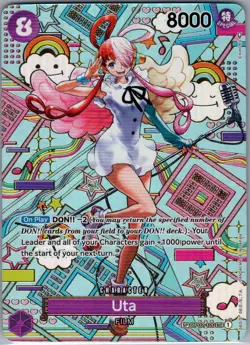 Uta (SP) OP02-120 English Awakening of the New Era - One Piece Card - NM - Image 1