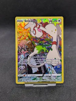 Smeargle TG10/TG30 Silver Tempest Trainer Gallery Ultra Rare Pokemon Card NM - Image 1