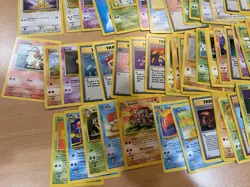 Lot Of 165 Vintage Pokemon Cards Jungle/Fossil /Rockets ETC No Duplicates *LP* - Image 2