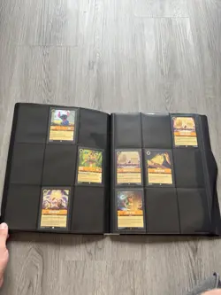 Disney Lorcana First Chapter Bundle - 2x Collector Binders Full of Cards & Rares - Image 4