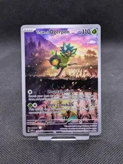 Teal Mask Ogerpon SVP123 Black Star Promo Card Pokemon TCG NM - Image 1