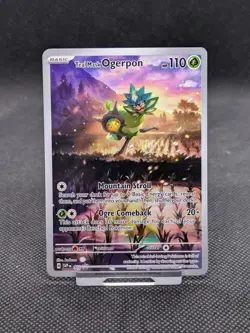 Teal Mask Ogerpon SVP123 Black Star Promo Card Pokemon TCG NM - Image 3