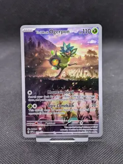 Teal Mask Ogerpon SVP123 Black Star Promo Card Pokemon TCG NM - Image 5