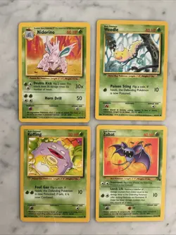 Pokemon Card Lot 1999 WOTC 50 Different Cards All NM, Lots Of Uncommon - Image 5
