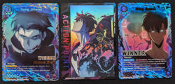 Sung JinWoo Winners/Union Arena Solo Leveling Action Point Card AP01 Foil Promo - Image 1