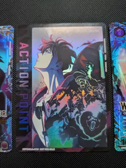 Sung JinWoo Winners/Union Arena Solo Leveling Action Point Card AP01 Foil Promo - Image 4