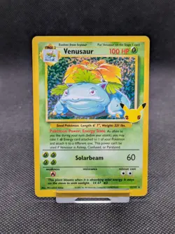 Venusaur 15/102 Celebrations 25th Anniversary Holo Pokemon Card NM/M - Image 1