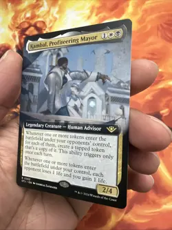 Kambal, Profiteering Mayor (Extended Art) Outlaws of Thunder Junction Regular - Image 3