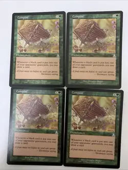 MTG LP COMPOST X 4 URZA'S DESTINY Free Shipping In The US With Tracking - Image 1