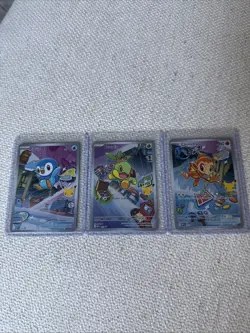 First Partner Illustration Collection Series 1 Gen 4 Sinnoh Set Pokemon TCG - Image 1