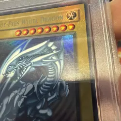 Yugioh Blue-Eyes White Dragon SDK-001 PSA 2 - HOLO BLEED 🩸 - Image 5