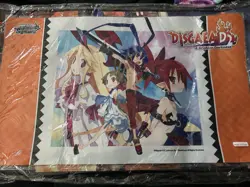 Bushiroad Weiss Schwarz Disgaea D2 Playmat Laharl Etna Flonne - Image 1