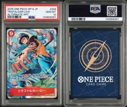 PSA Trafalgar Law 009 Trading Card Alternate Art PSA10 Rare Collectible - Image 1