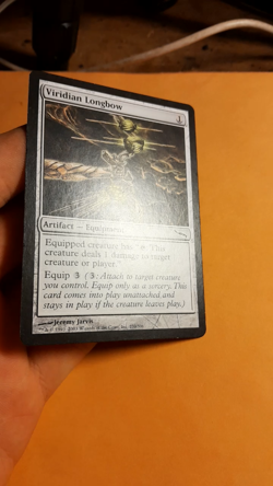 Viridian Longbow -Mirrodin- mtg - Image 2