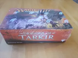 MTG Dragons of Tarkir Booster Box Sealed 36 Packs Factory WOTC Magic - Image 1