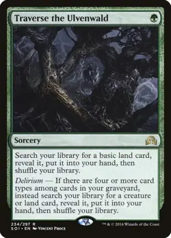 Traverse the Ulvenwald 234 Rare Shadows over Innistrad Magic: The Gathering NM - Image 1
