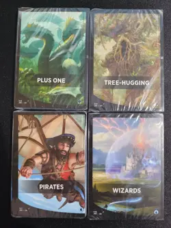 Mtg: Jumpstart 2020 Sealed Theme Deck Green and Blue Lot - Image 1