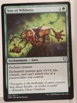 Vow of Wildness - Commander: Legends - Magic the Gathering MTG Nice! - Image 1