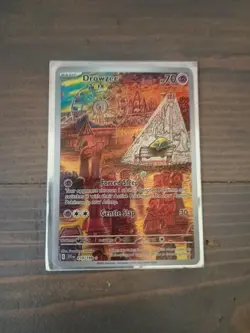 Pokemon TCG Drowzee 210/198 SV01 Scarlet & Violet Secret Rare Full Art Holo - Image 1