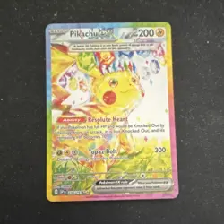 Pokemon Pikachu ex Sv08 Surging Sparks 238/191 SIR Holo Full Art - Image 1