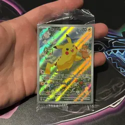 POKEMON Pikachu SVP 088 - SEALED - S&V Black Star Promo (4 Cards) - NM - Image 1
