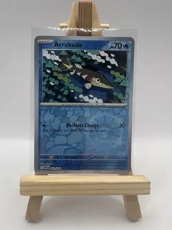 Arrokuda 062/182 SV Destined Rivals Reverse Holo Common Pokemon TCG NM/MINT - Image 1