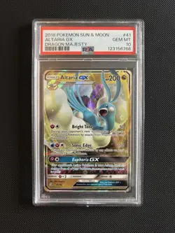 Altaria GX 41/70 Pokemon Dragon Majesty - PSA 10 Gem Mint - Image 1