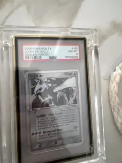 Lugia ex Pokemon Unseen Forces Holo #105 PSA 8 - Image 1