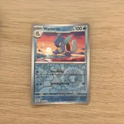 Pokemon TCG: Scarlet & Violet 151 - Reverse Holo - 008/165 - Wartortle - Image 1