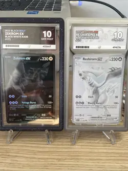 Pokemon TCG Black Bolt & White Flare Reshiram & Zekrom BWR ACE 10 [PERF SUBS] - Image 1