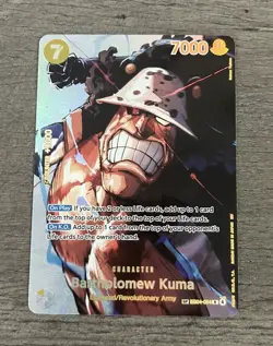 Bartholomew Kuma SP One Piece TCG EB04-054 R English OP-16 The Time of Battle - Image 1