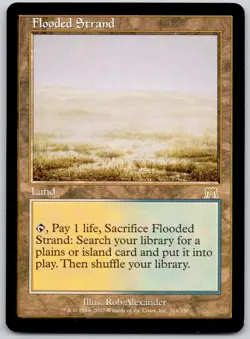 Flooded Strand 316 Rare Onslaught Magic: The Gathering Lightly Played - Image 1