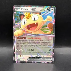 Pokemon TCG- Meowth ex - 062/088 - ME03: Perfect Order (POR) Double Rare F - Image 1